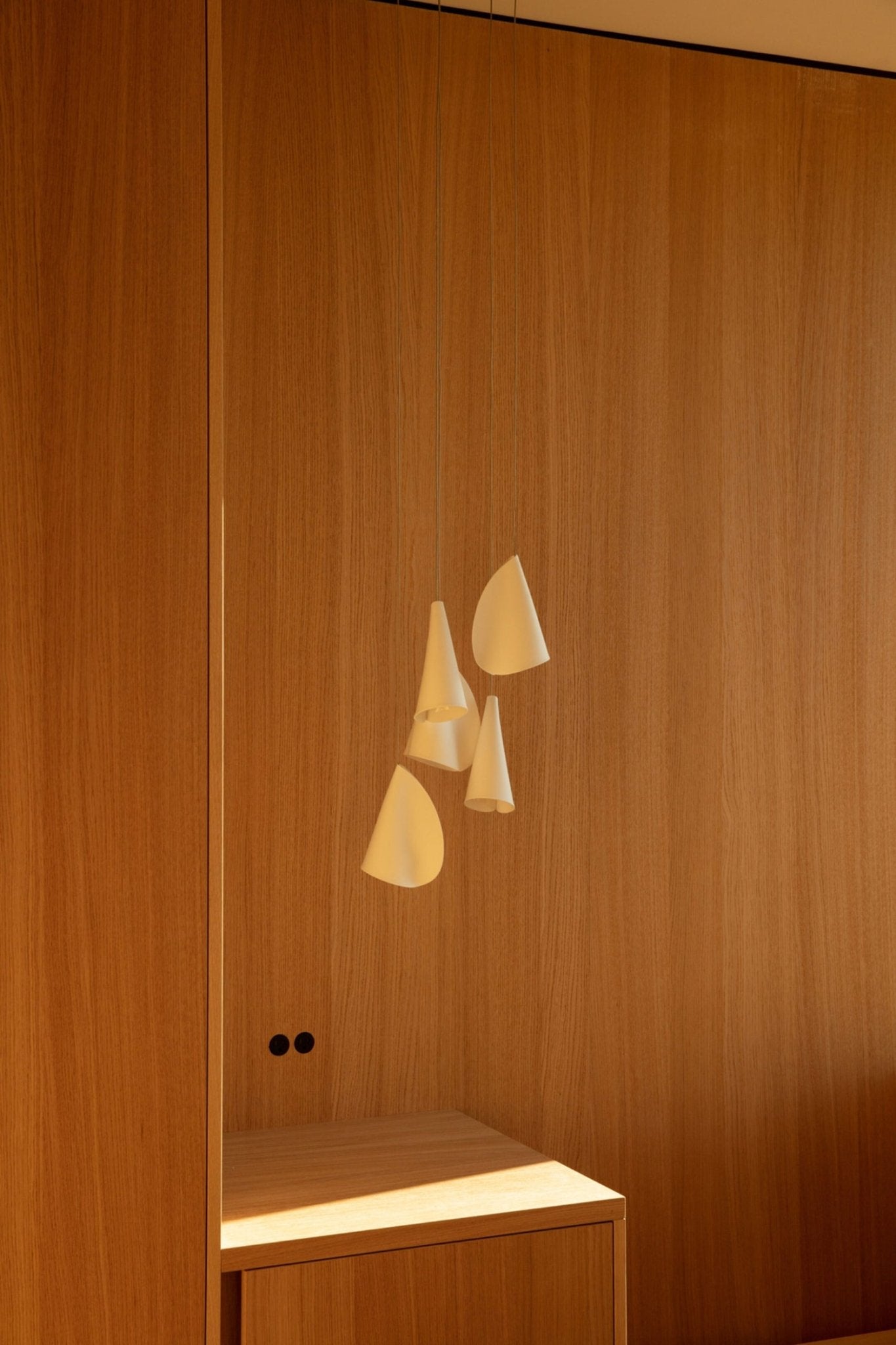 Olshaion Geometric Ceramic Pendant Light - Blowlighting