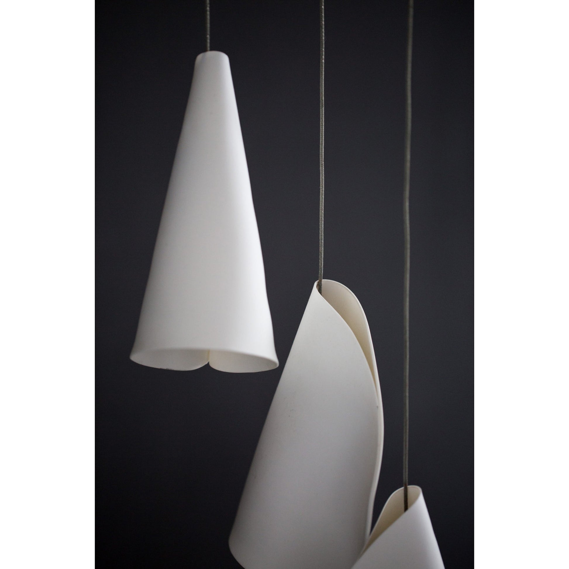 Olshaion Geometric Ceramic Pendant Light - Blowlighting