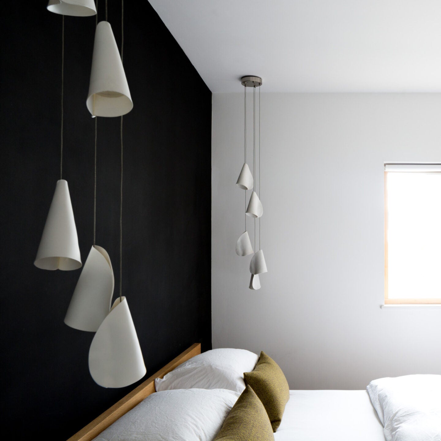 Olshaion Geometric Ceramic Pendant Light - Blowlighting