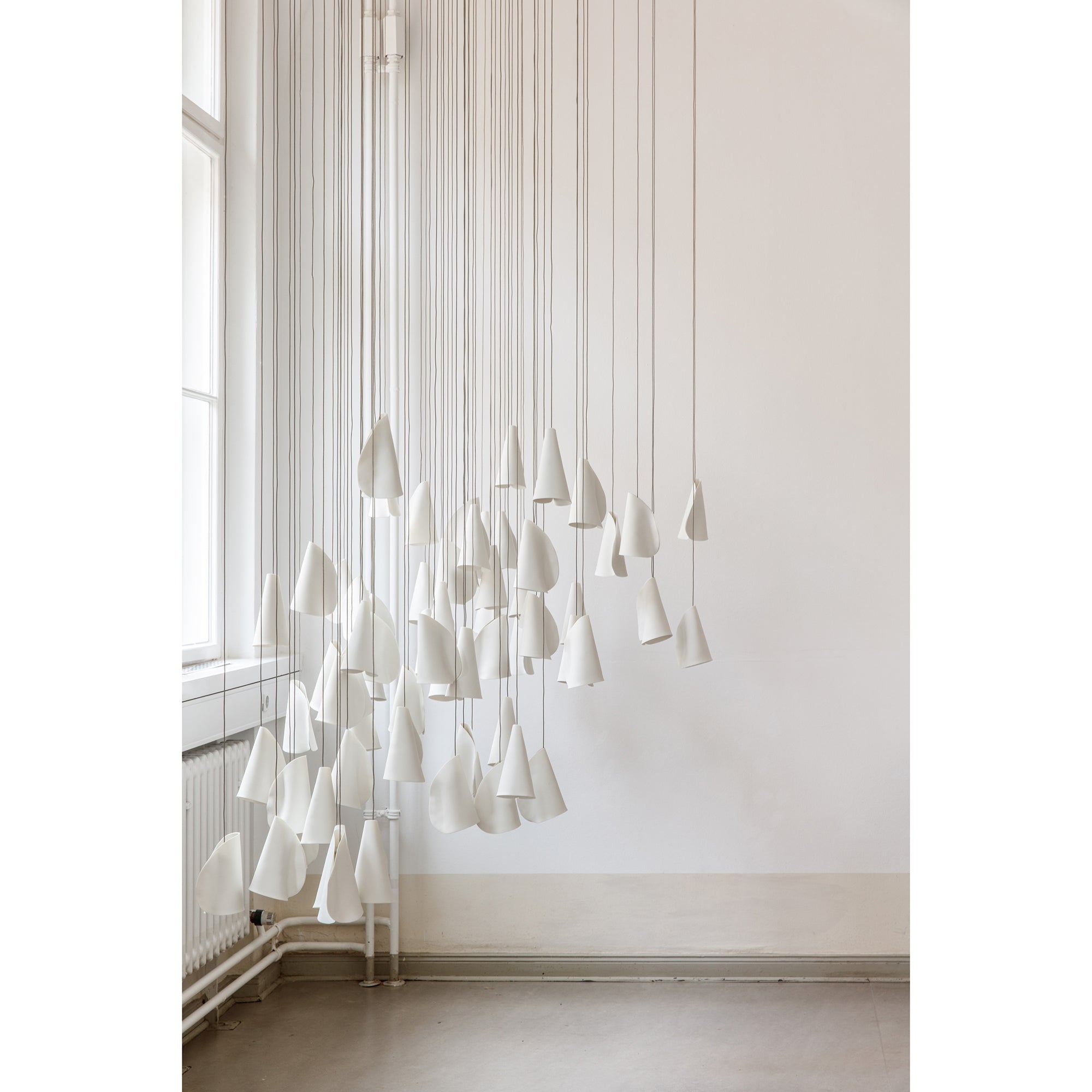 Olshaion Geometric Ceramic Pendant Light - Blowlighting