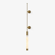 Veyra Minimalist Alabaster Wall Light - Blowlighting