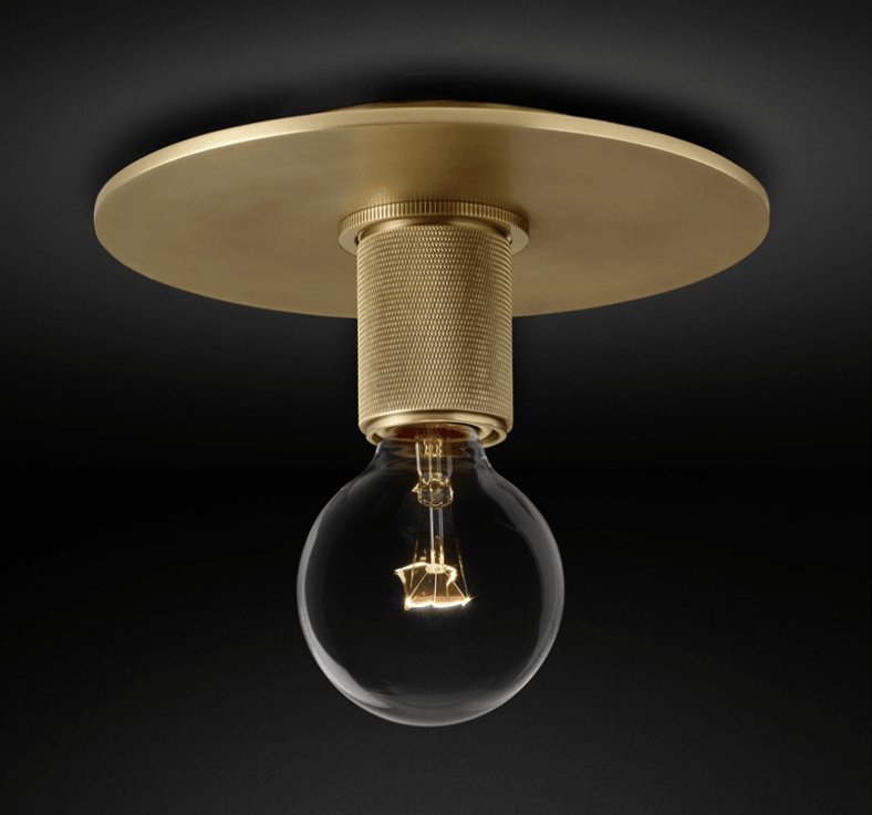 Simple Style Flush Mount Light - Blowlighting