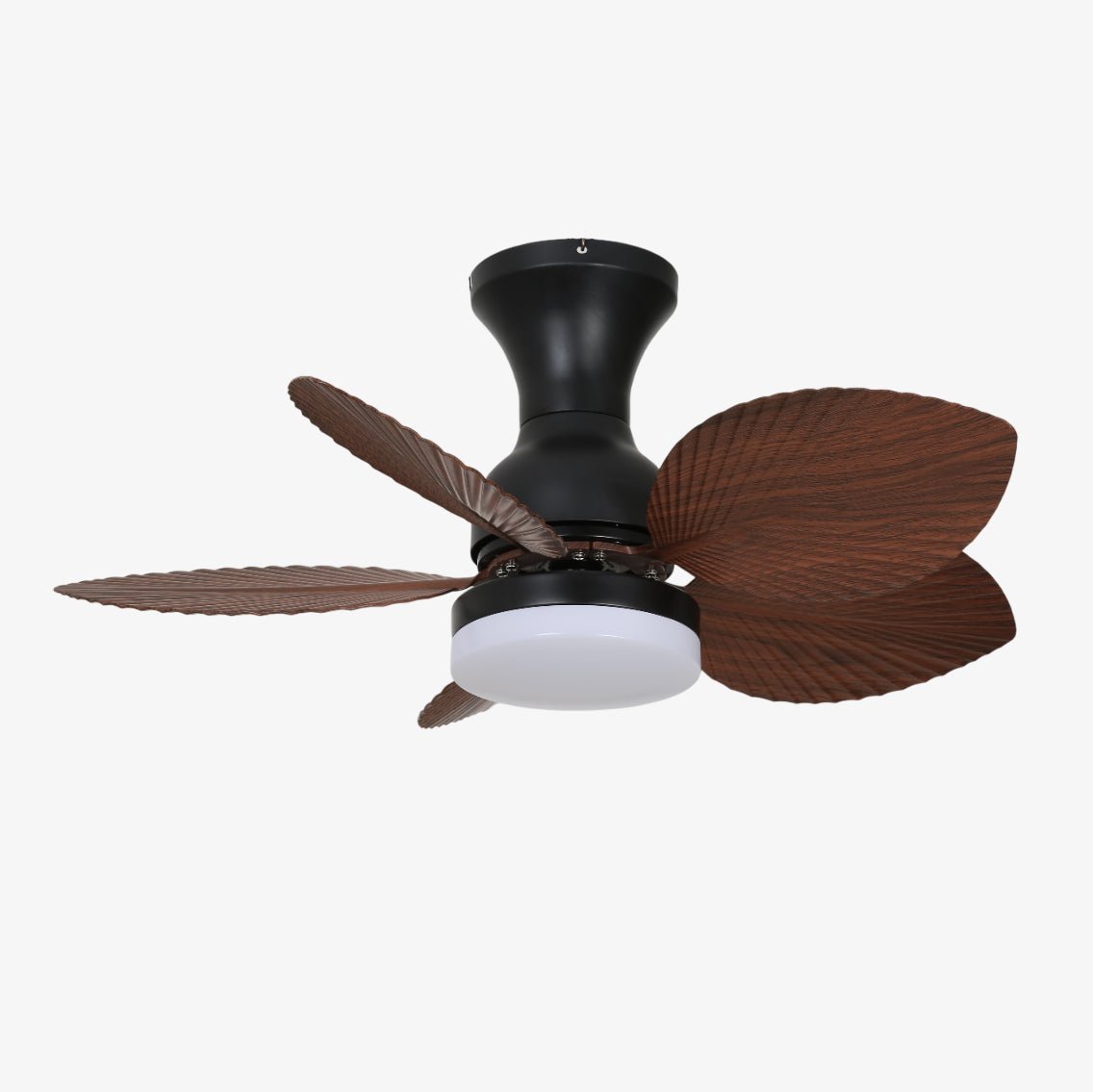 Florence Vintage Wood Ceiling Fan Light - Blowlighting
