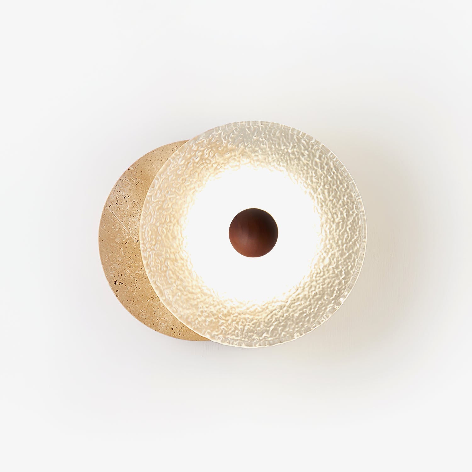 Olivia Travertine Wall Light - Blowlighting