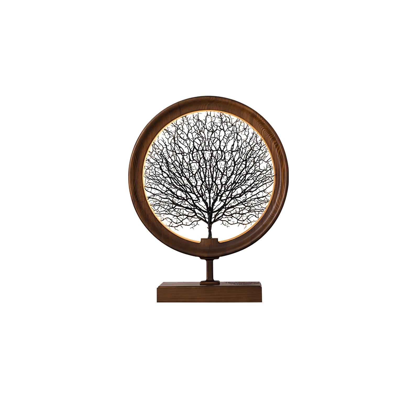 Stella Modern Wood Table Lamp - Blowlighting