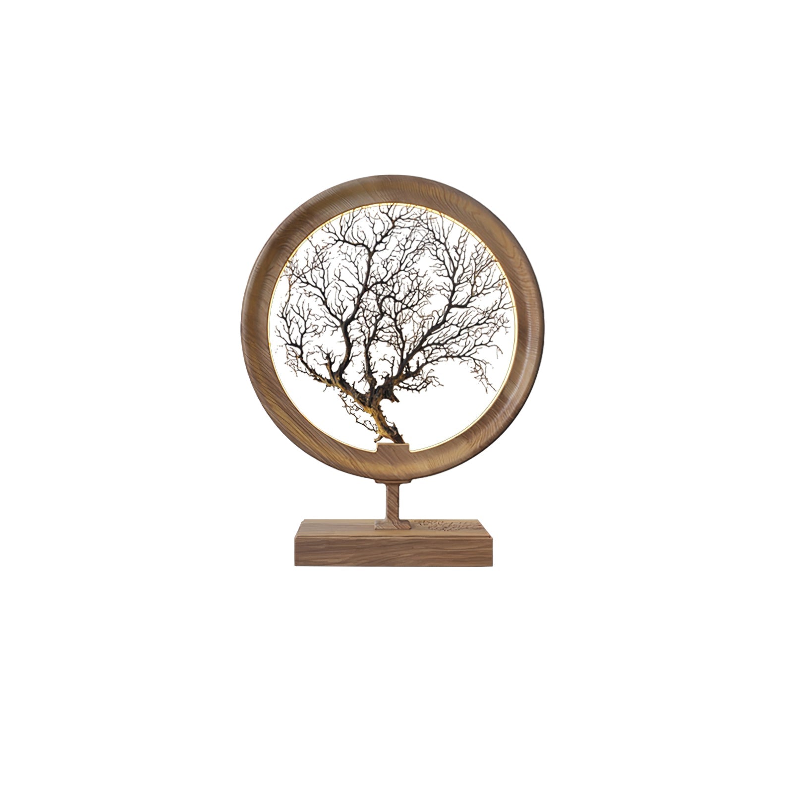Stella Modern Wood Table Lamp - Blowlighting
