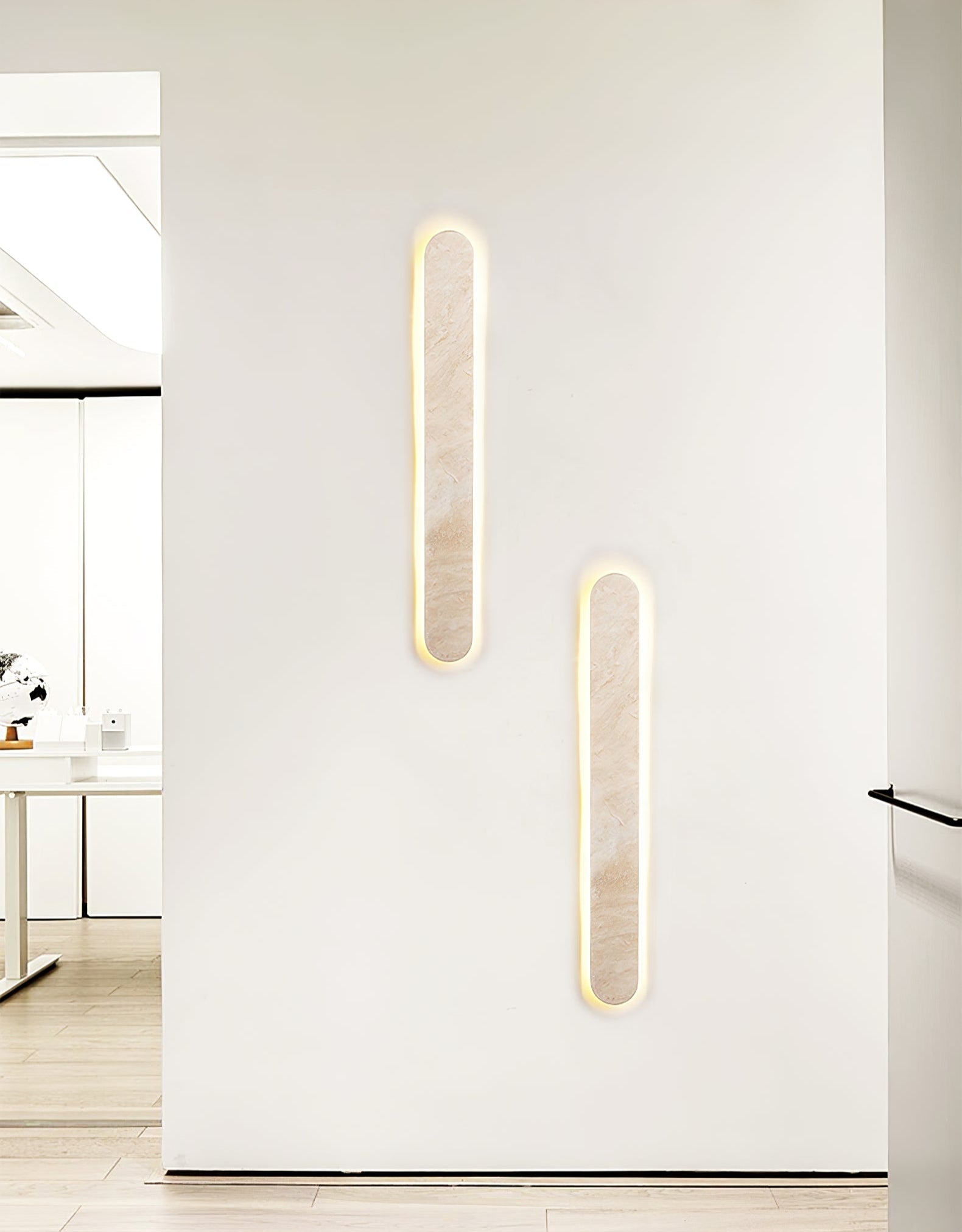 Elraee Travertine Wall Light - Blowlighting