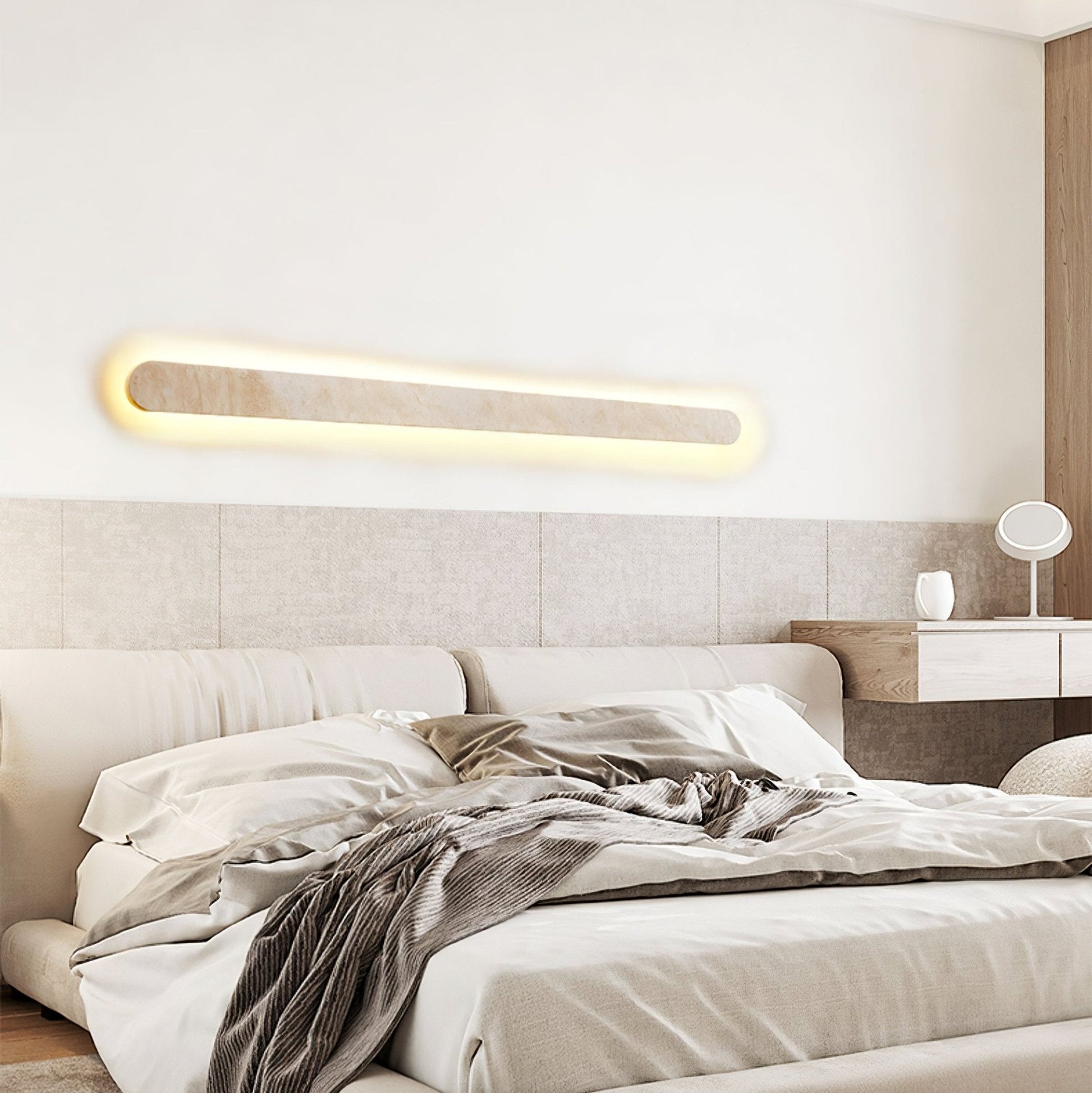 Elraee Travertine Wall Light - Blowlighting