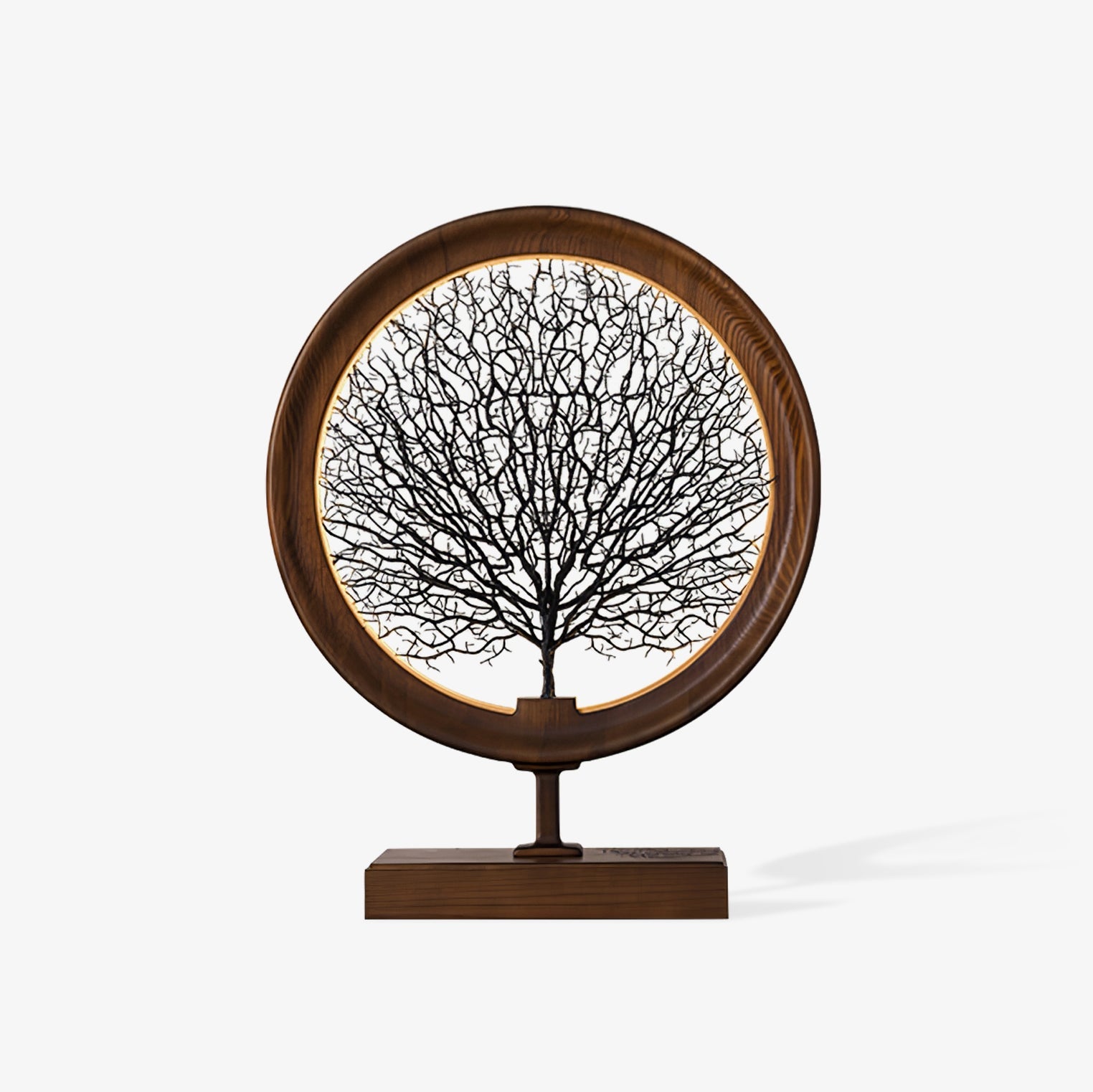 Stella Modern Wood Table Lamp - Blowlighting