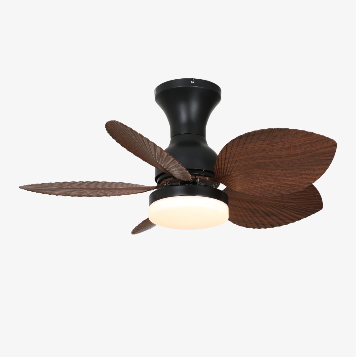 Florence Vintage Wood Ceiling Fan Light - Blowlighting