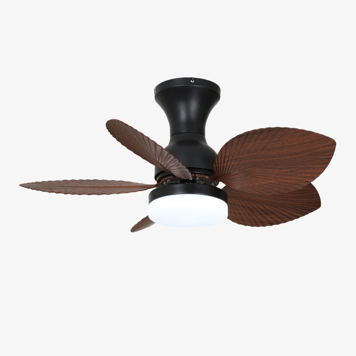 Florence Vintage Wood Ceiling Fan Light - Blowlighting