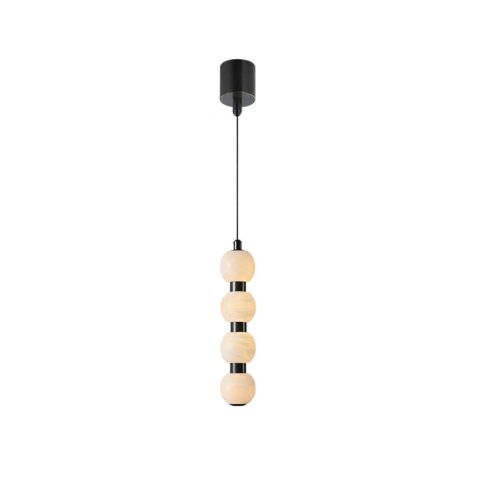 Lyra Modern Alabaster Pendant Light - Blowlighting