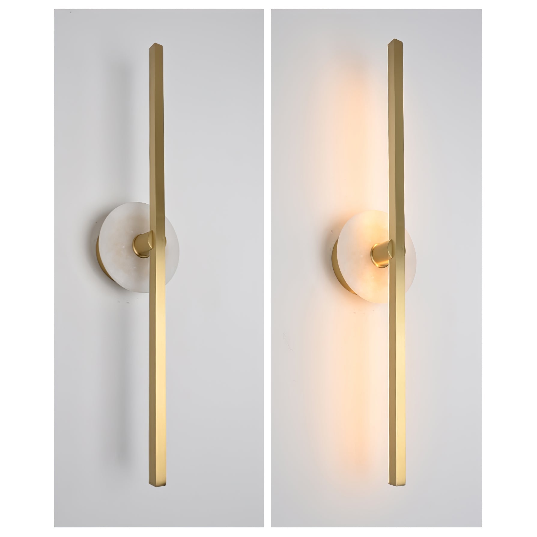 Elmarir Linear Alabaster Wall Light - Blowlighting