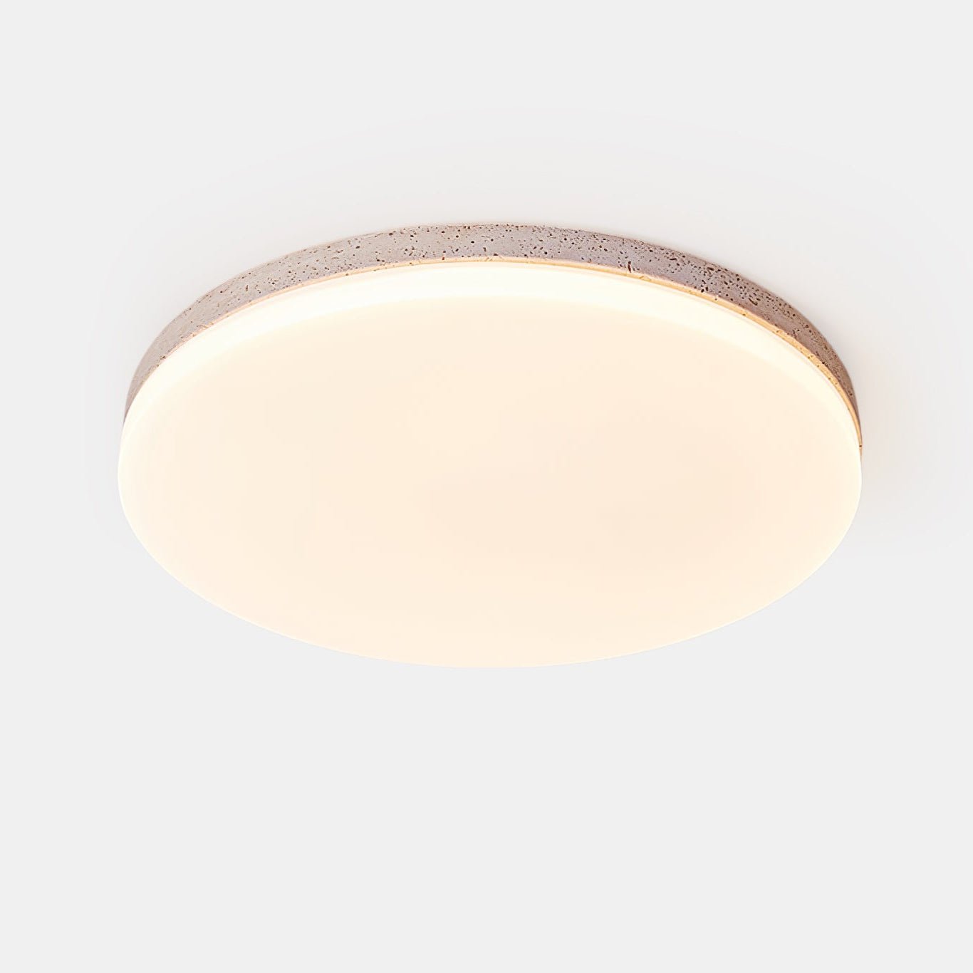 Orla Travertine Ceiling Light - Blowlighting