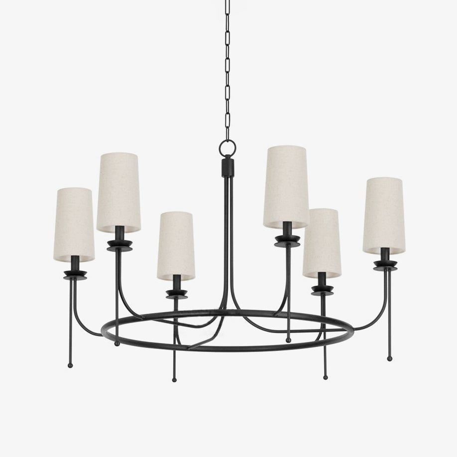 Yovaris Vintage Iron Chandelier - Blowlighting