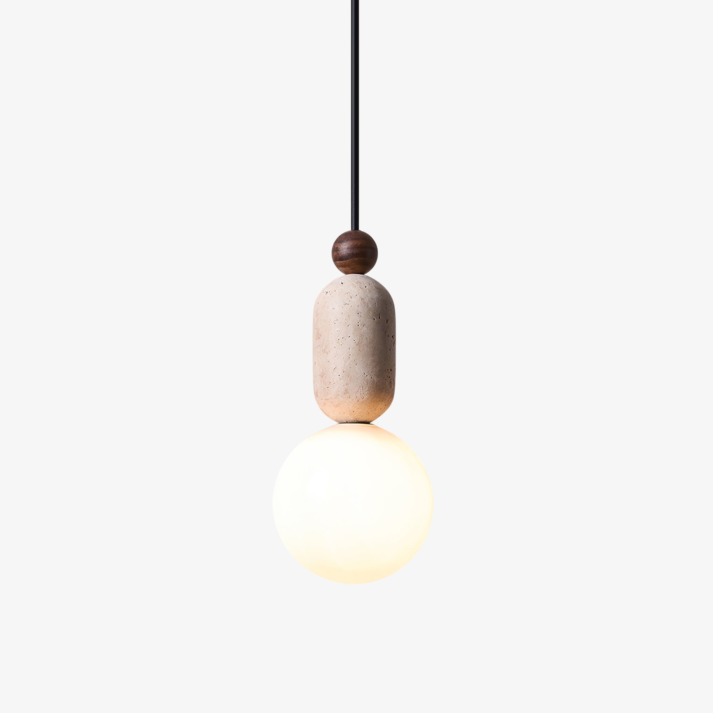 Vaarnii Travertine Pendant Light - Blowlighting