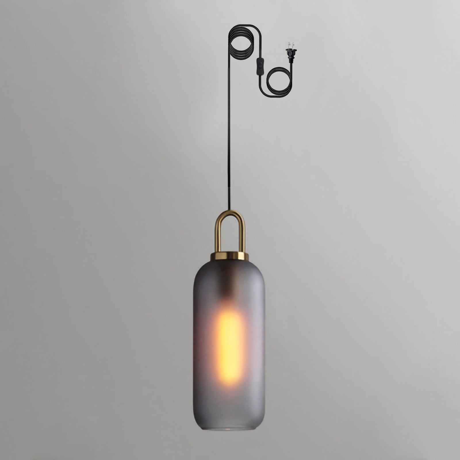 Glass Pendant Swag Light - Blowlighting