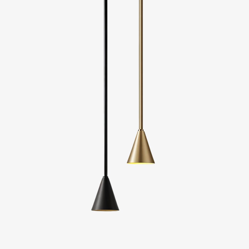 Conica Brass Pendant Light - Blowlighting