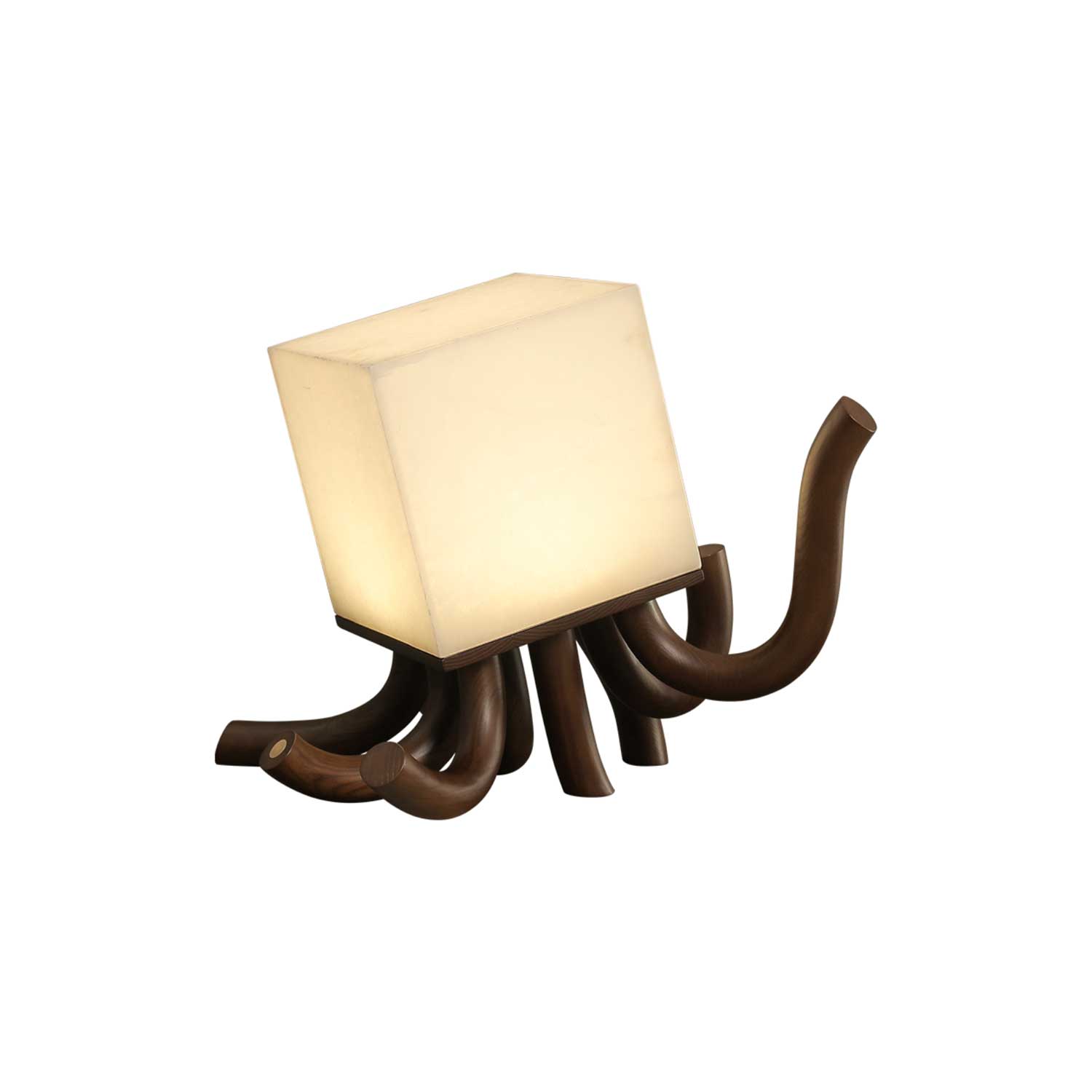 Ivvinos Tentacle Alabaster Table Lamp - Blowlighting