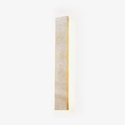Olnorir Slim Rectangle Travertine Wall Light - Blowlighting