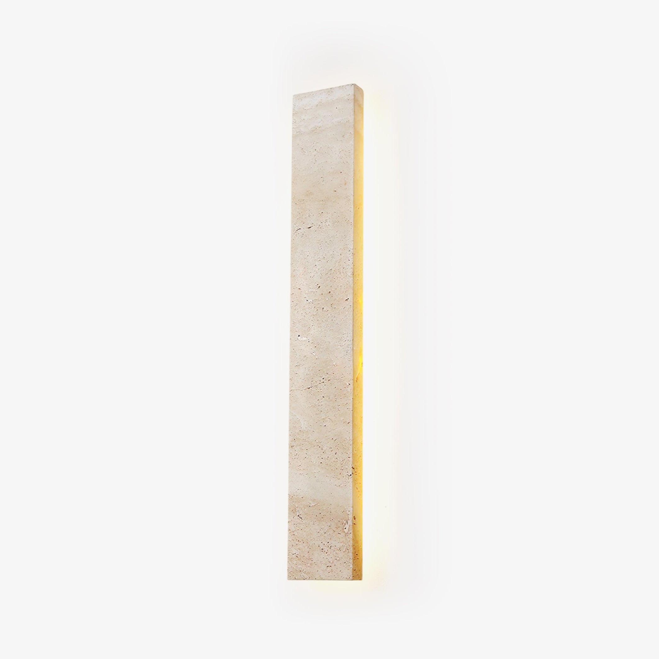 Olnorir Slim Rectangle Travertine Wall Light - Blowlighting