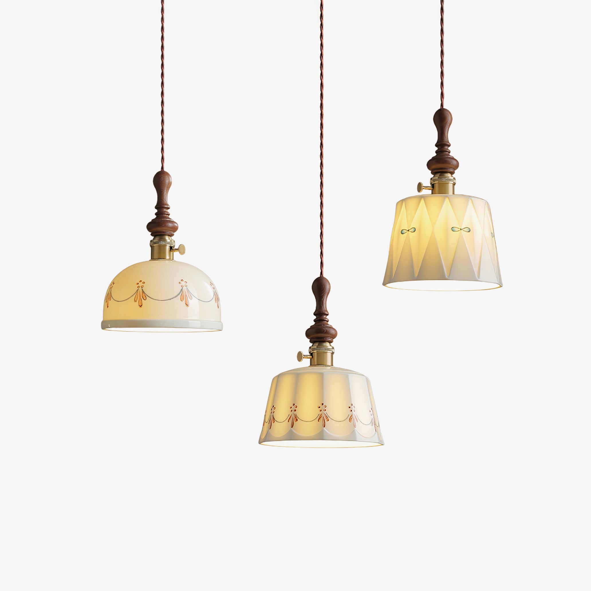 Roselind Ceramic Pendant Light - Blowlighting