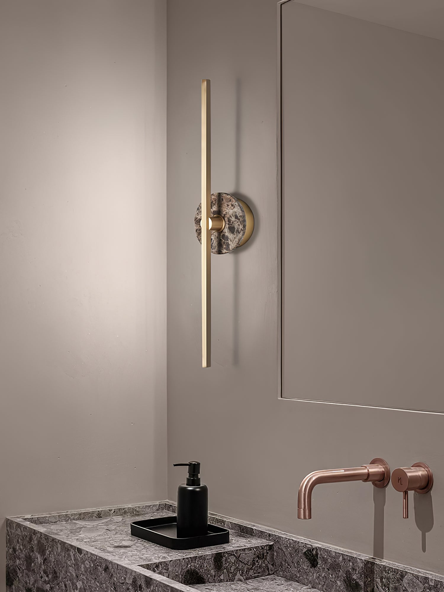 Elmarir Linear Alabaster Wall Light - Blowlighting