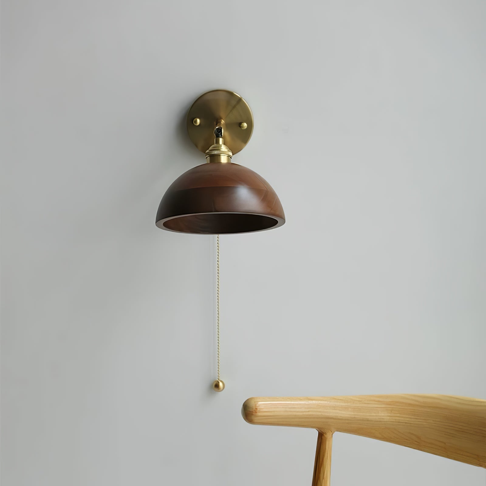 Vintage Wood Wall Lamp - Blowlighting