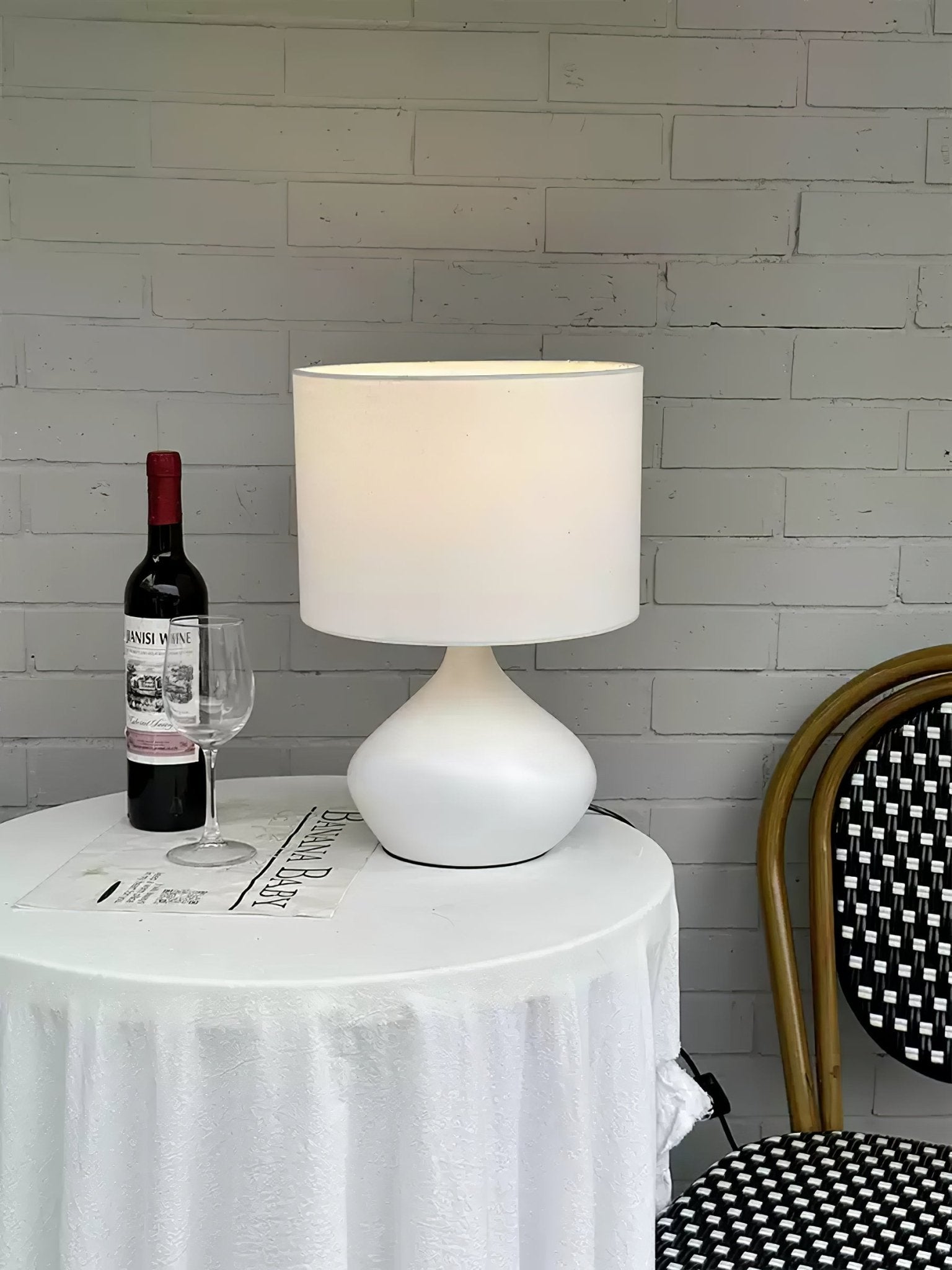 Lumea Artisan Ceramic Table Lamp - Blowlighting