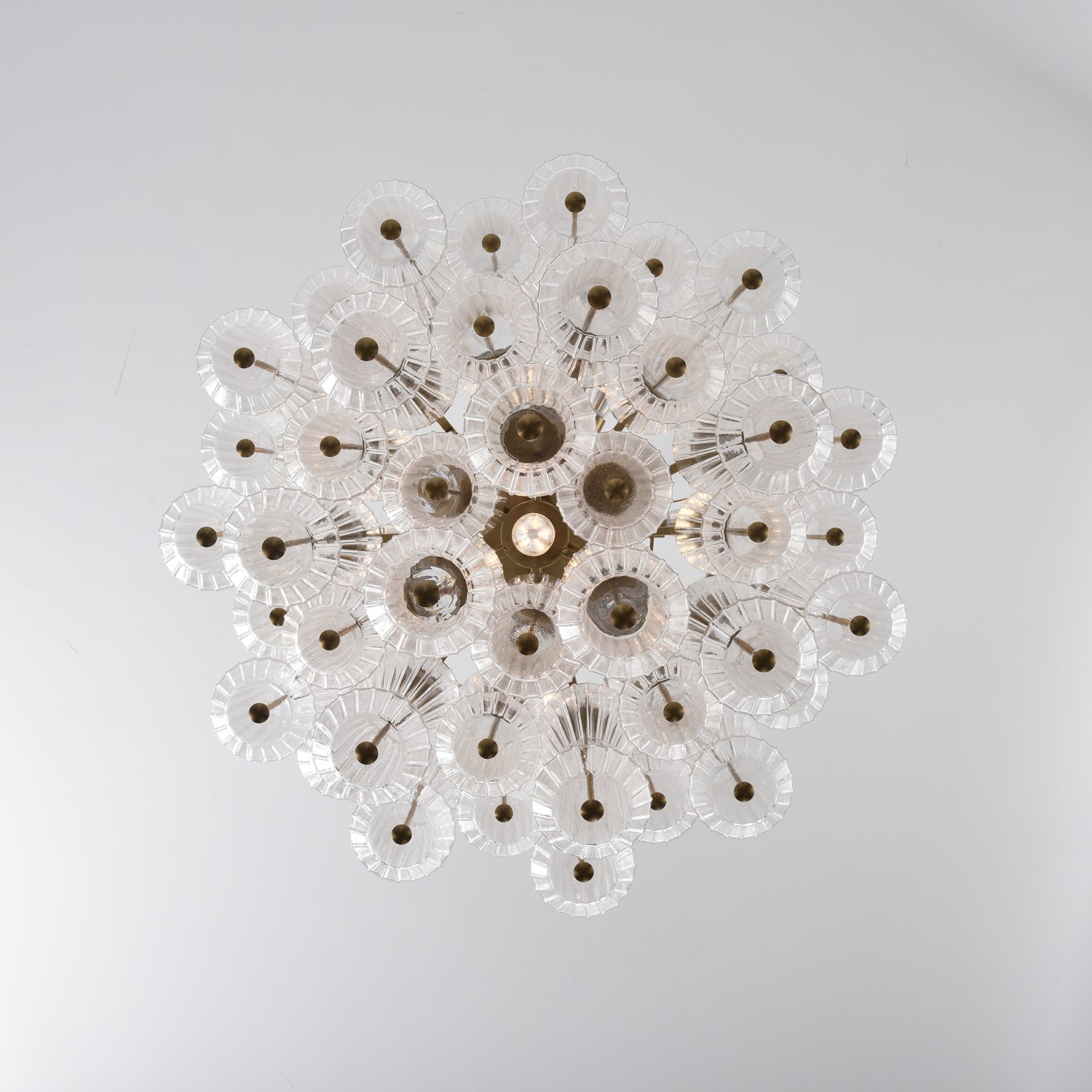 Aurora Chandelier Murano Glass Floral Cascade - Blowlighting