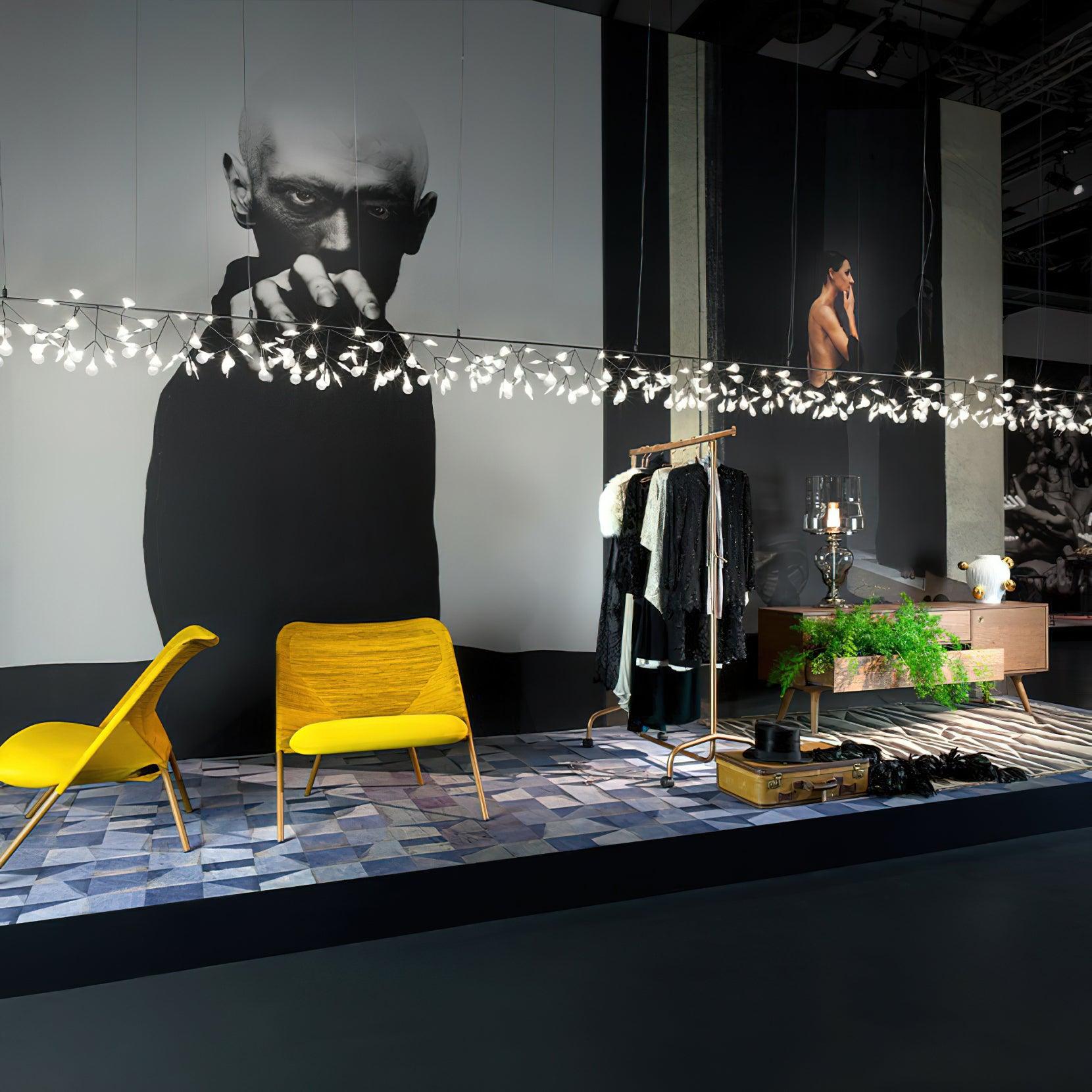 Long Style Firefly LED Chandelier - Blowlighting