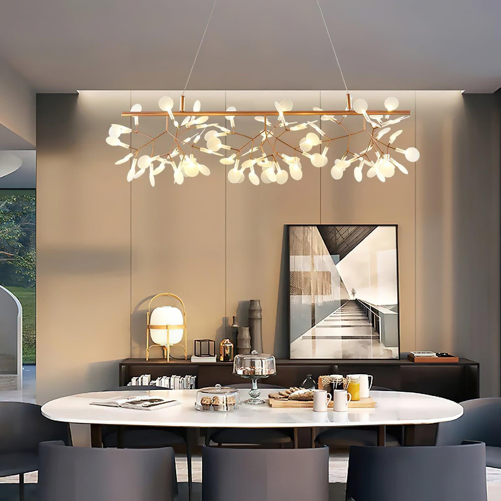 Long Style Firefly LED Chandelier - Blowlighting