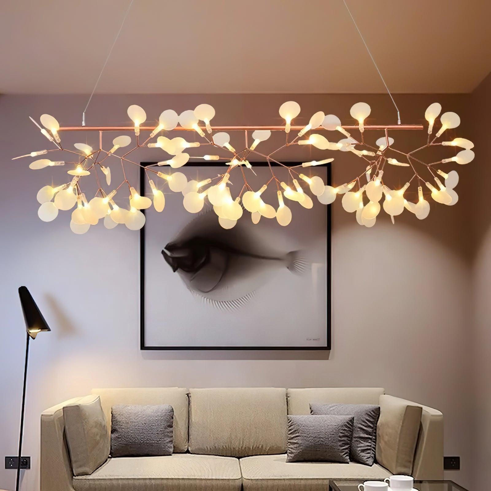 Long Style Firefly LED Chandelier - Blowlighting