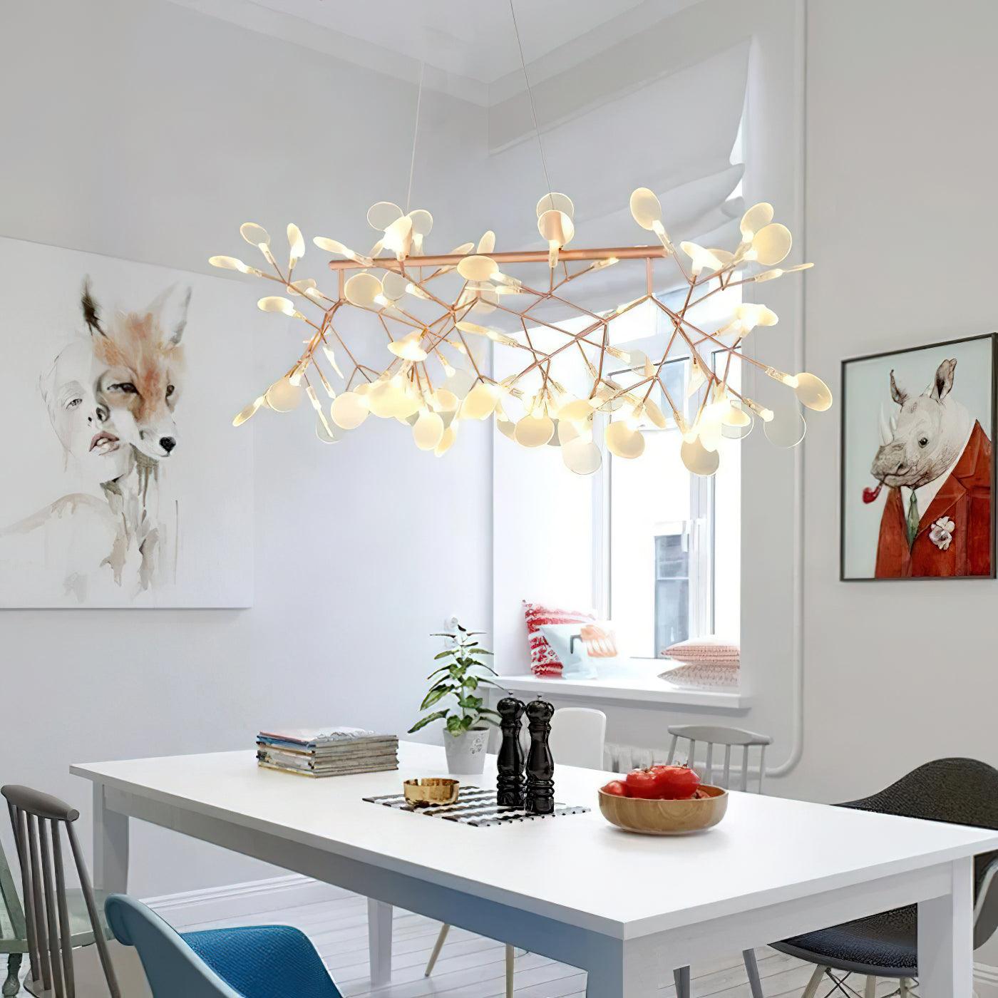 Long Style Firefly LED Chandelier - Blowlighting