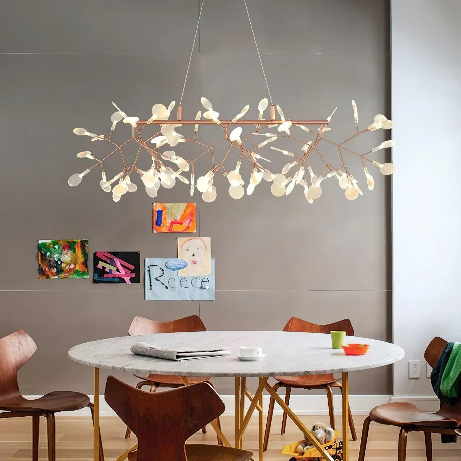 Long Style Firefly LED Chandelier - Blowlighting