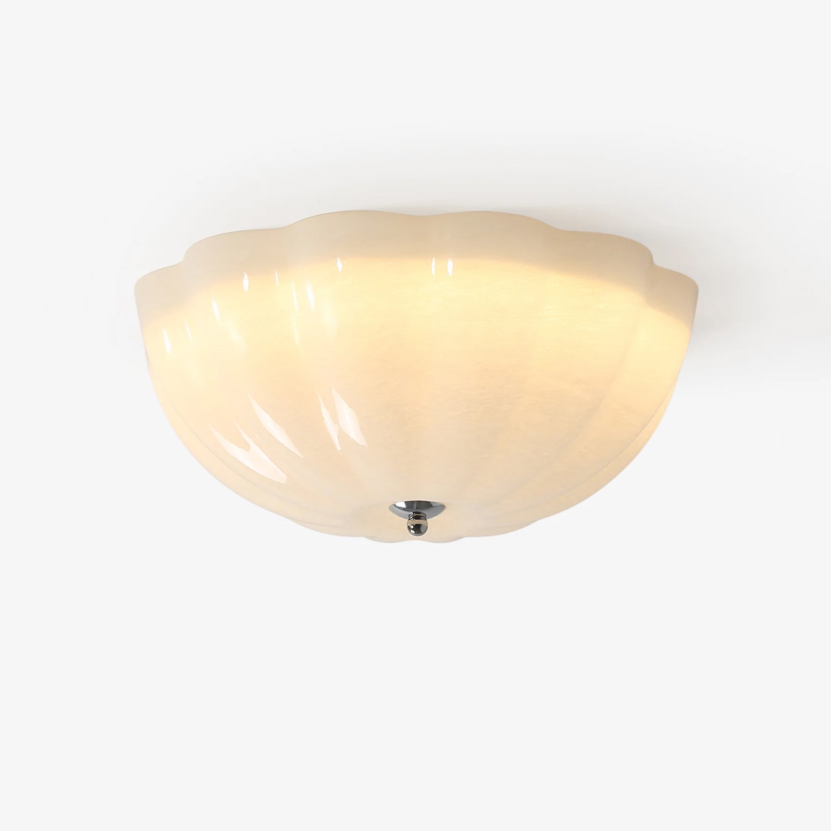 Opal Shell Ceiling Lamp - Blowlighting