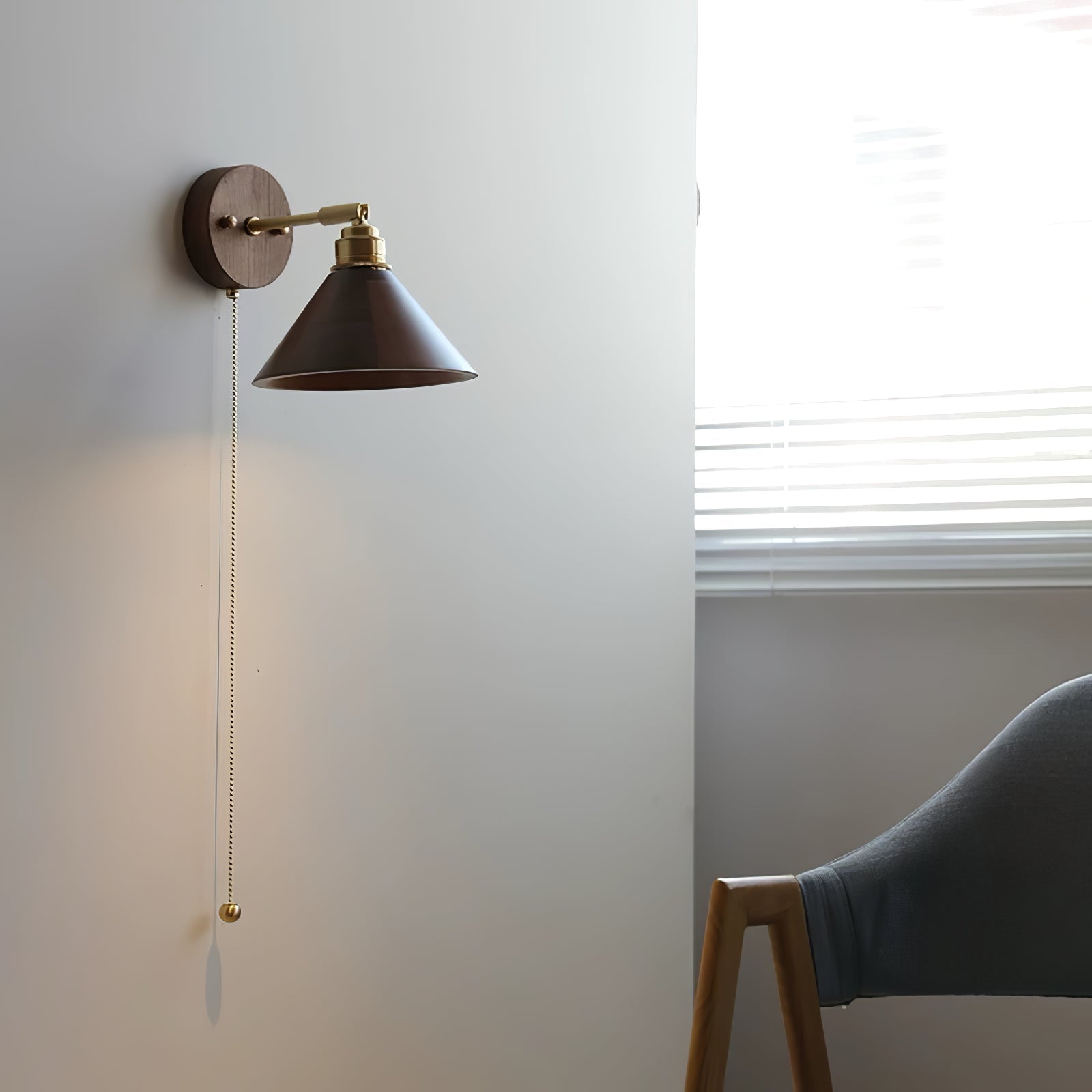 Rhett Pull Wall Lamp - Blowlighting