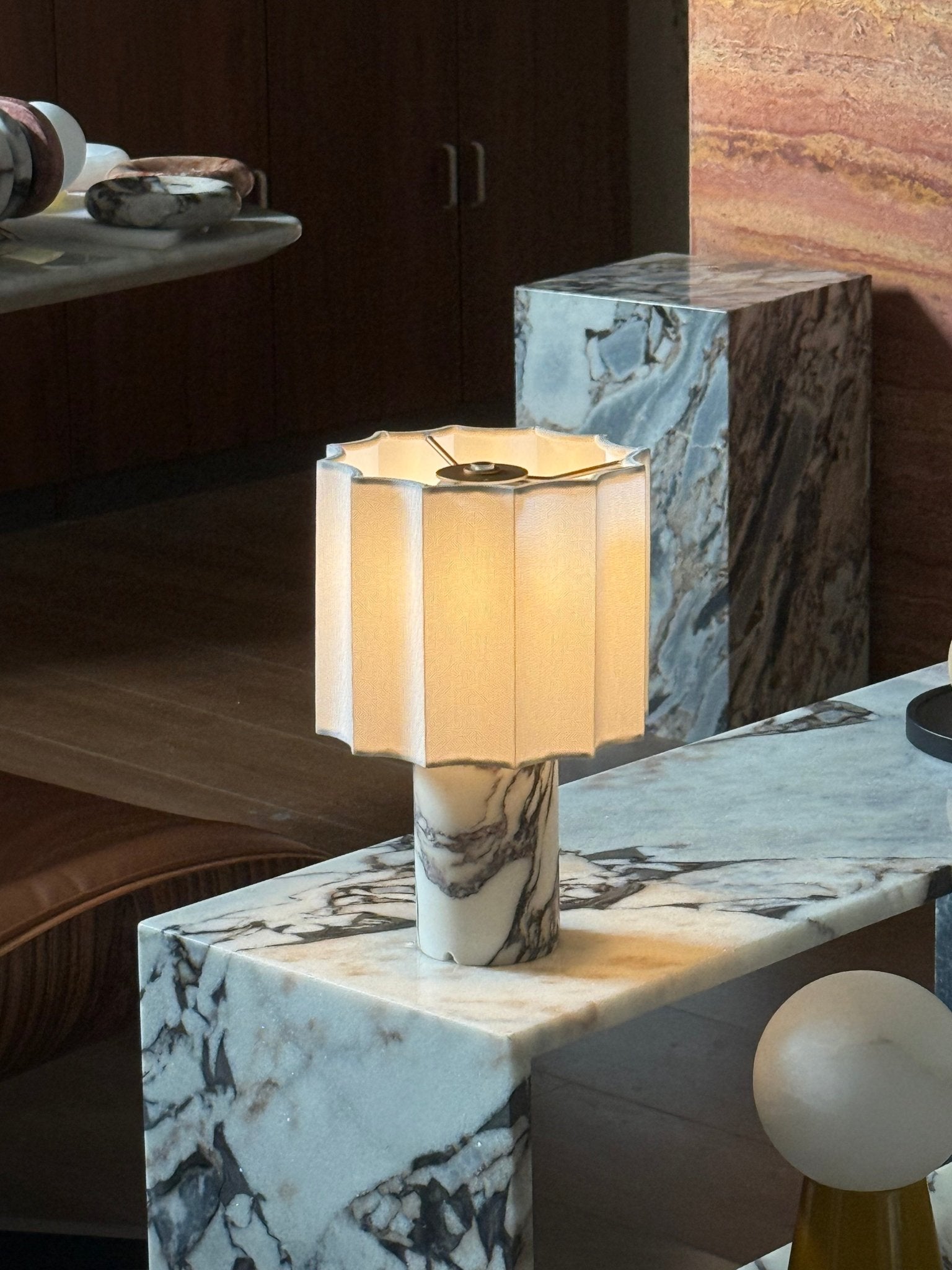 Orbis Veil Table Lamp - Blowlighting