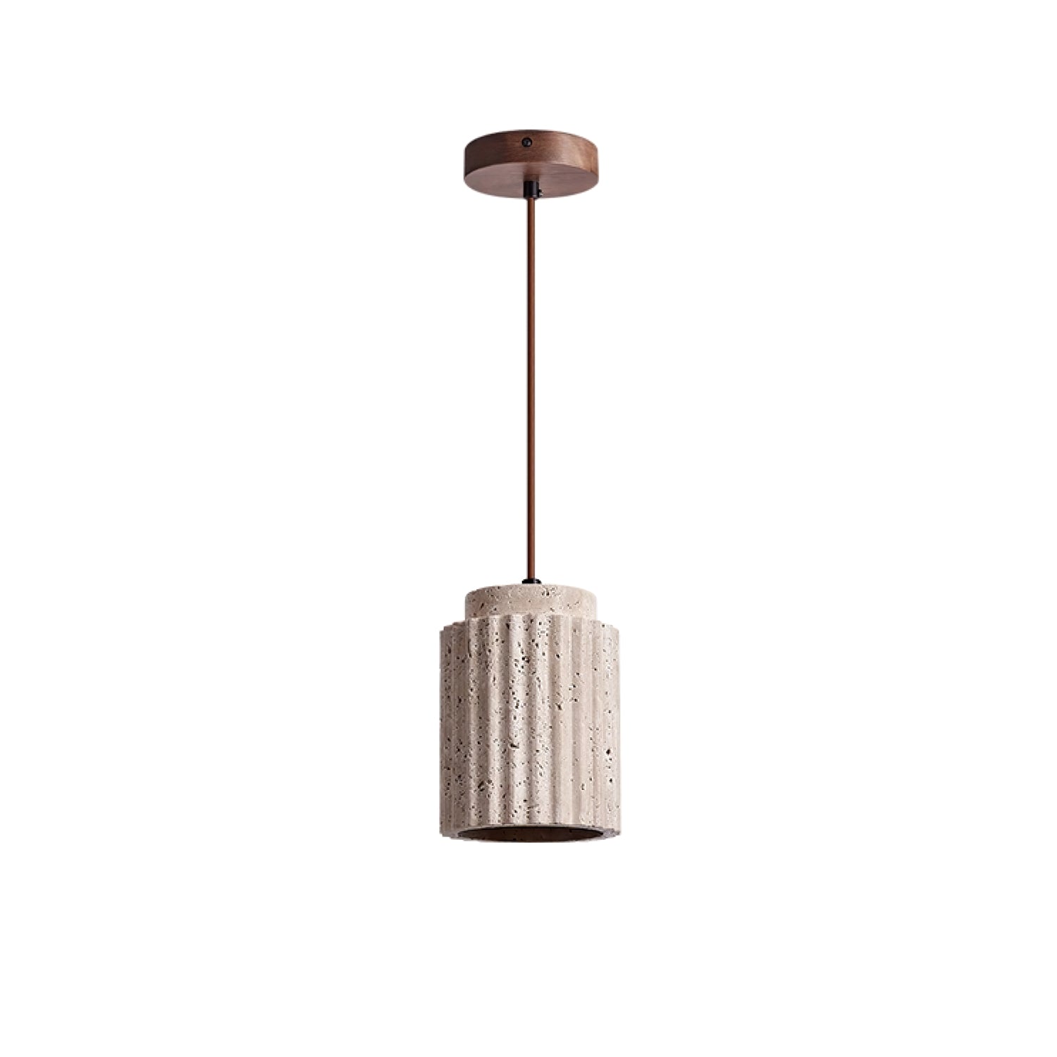 Mysolel Travertine Pendant Light - Blowlighting