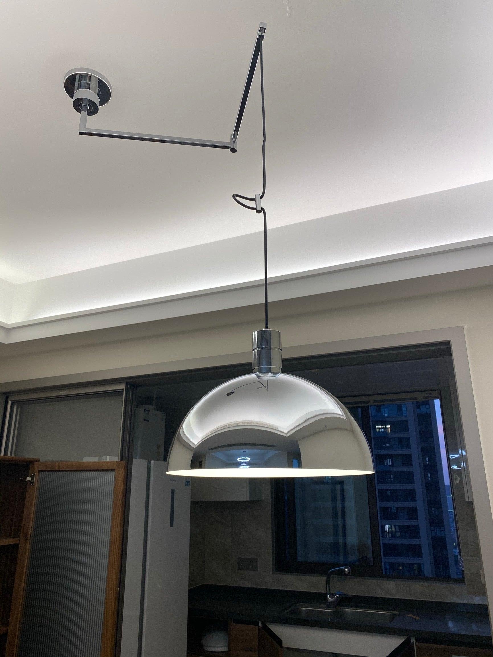Lyshae Modern Minimalist Nordic Glass Metal Pendant Light - Blowlighting