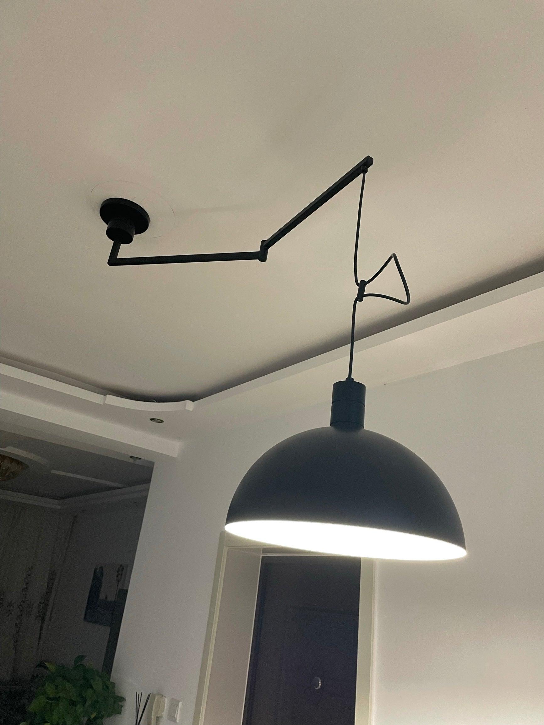 Lyshae Modern Minimalist Nordic Glass Metal Pendant Light - Blowlighting