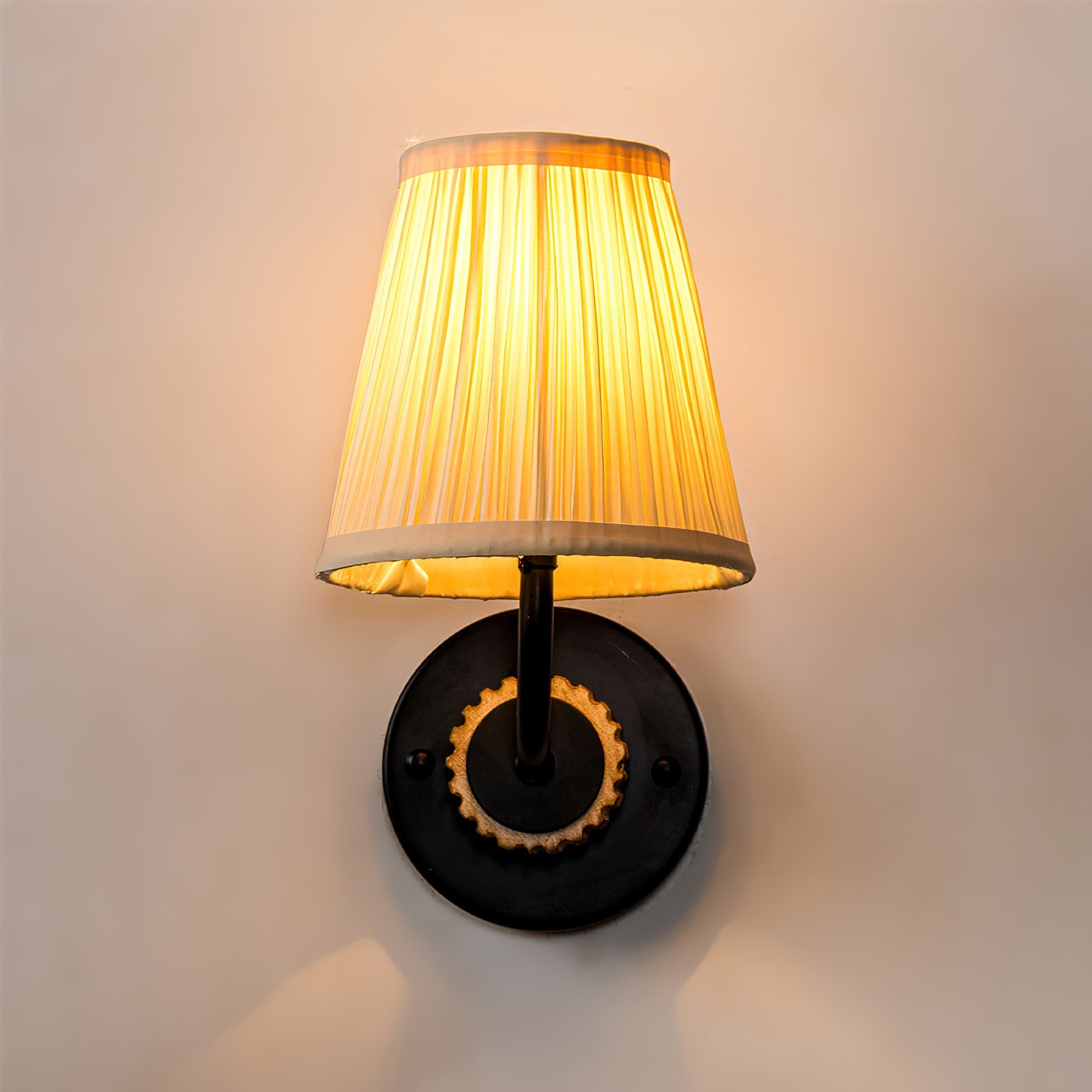 Abbey Rustic Wood Wall Light