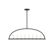 Abbott Minimalist Iron Linear Chandelier