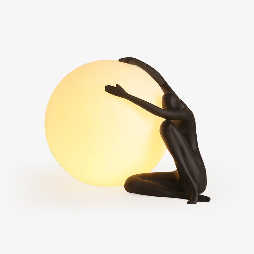 Humanoid Ball Holding Table Lamp - Blowlighting