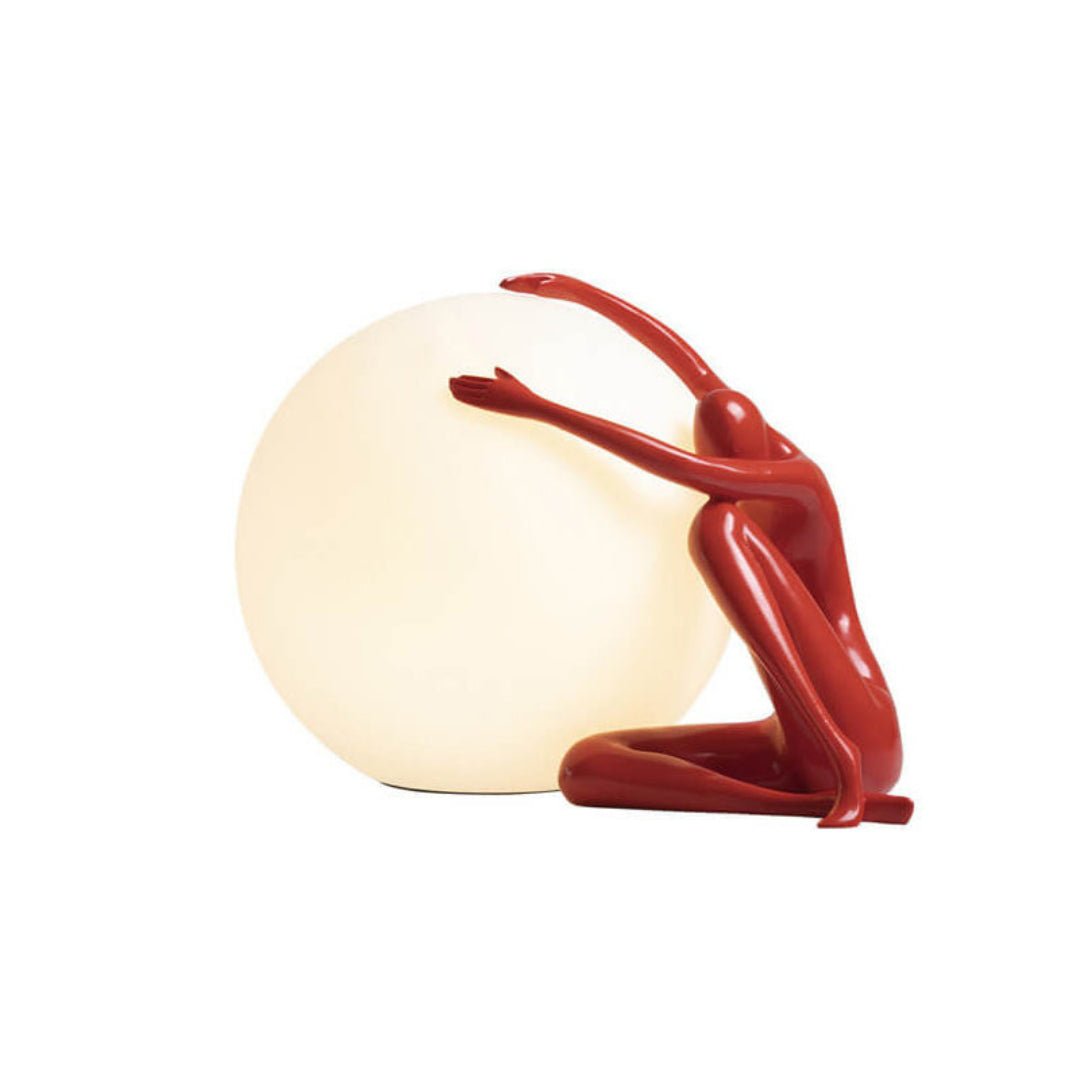 Humanoid Ball Holding Table Lamp - Blowlighting