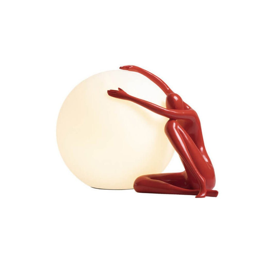 Humanoid Ball Holding Table Lamp - Blowlighting