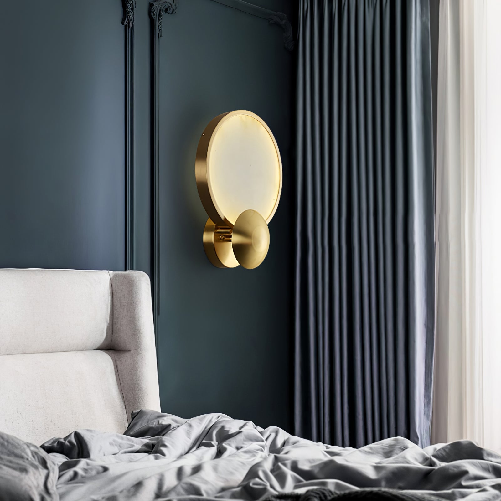 Sol Alabaster Wall Light - Blowlighting