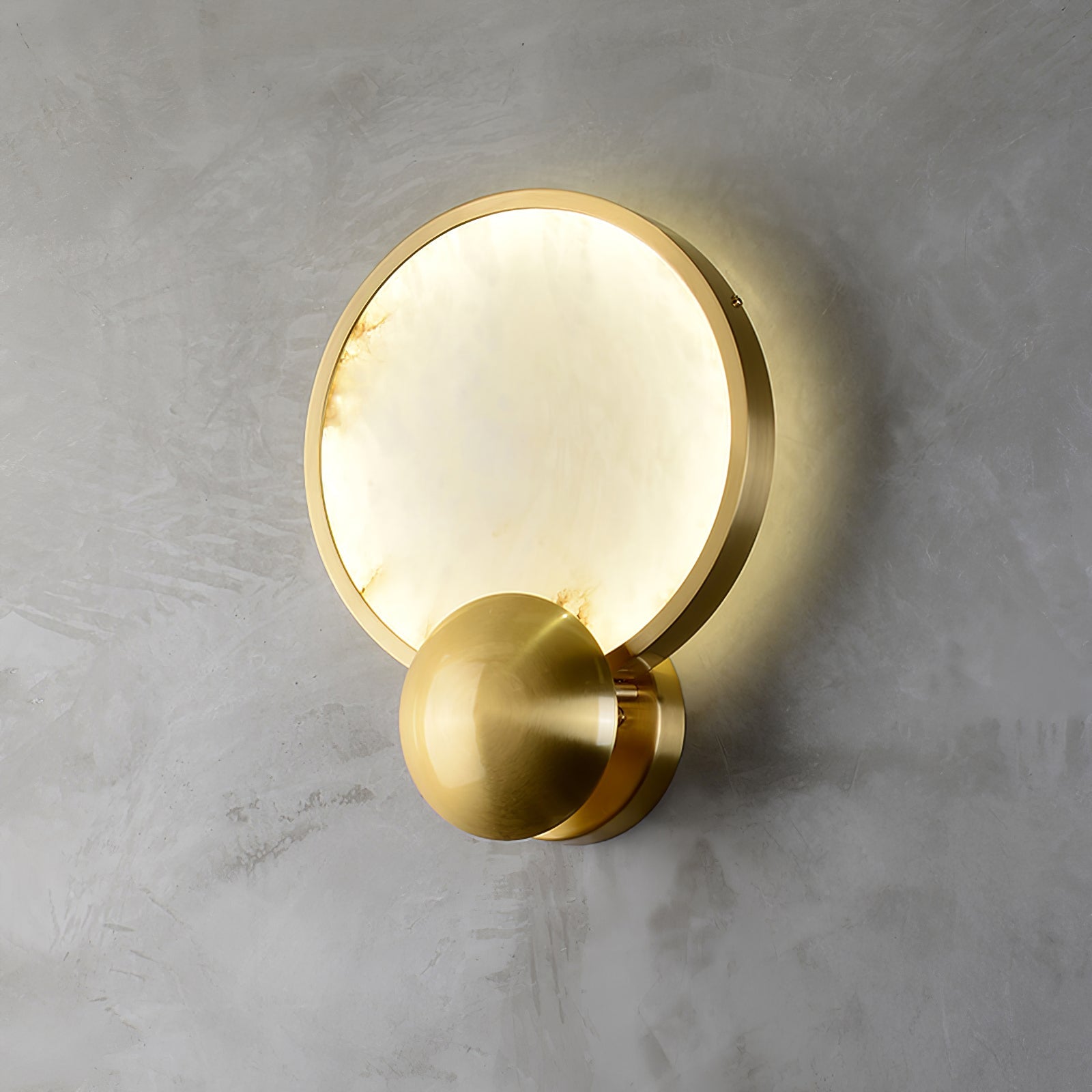 Sol Alabaster Wall Light - Blowlighting