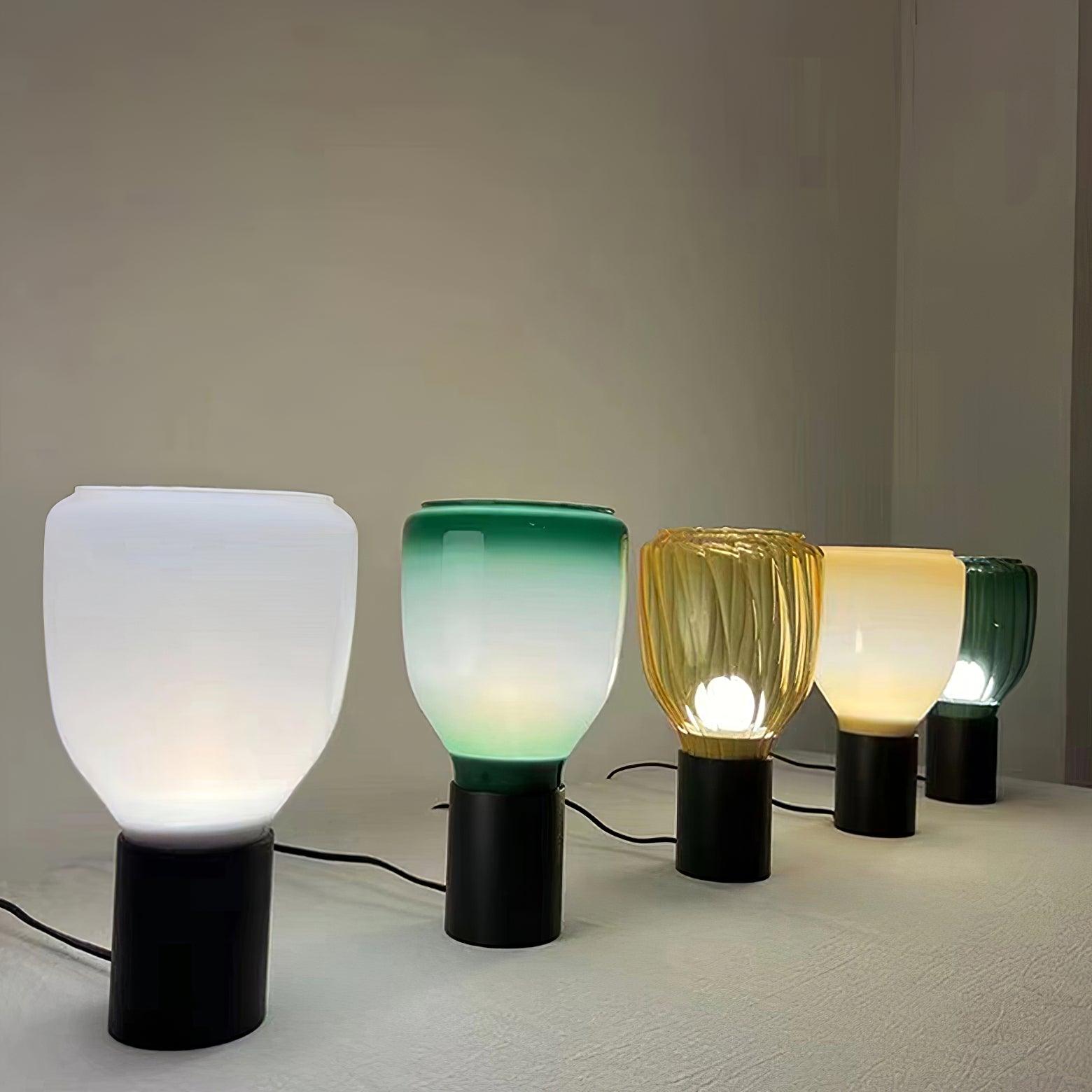 Vathayra Glass Table Lamp - Blowlighting