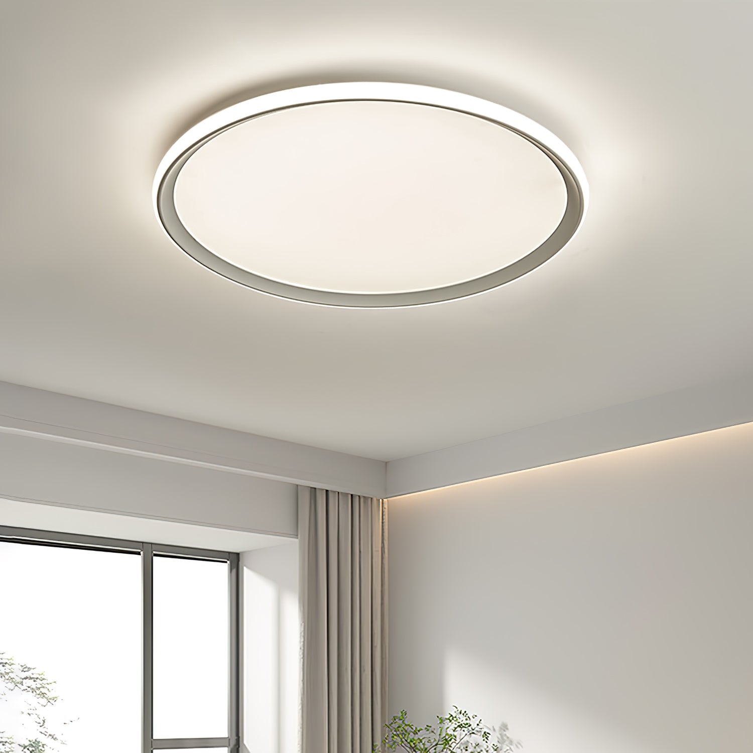 Acrylic Circular LED Ceiling Light - Blowlighting